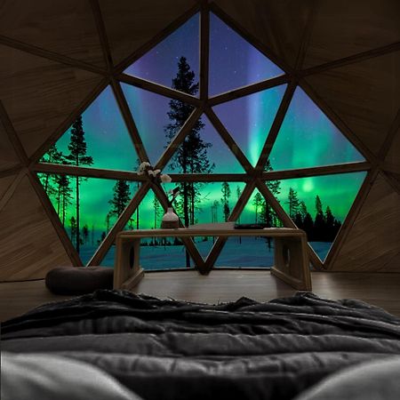 Skog Aurora Igloos Villa Каликс Екстериор снимка